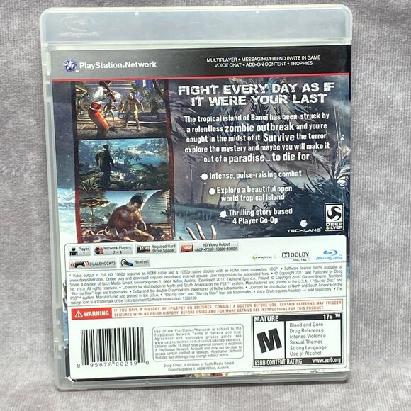 Dead Island Playstation 3 (PS3) Action Adventure V - Picture 2 of 4